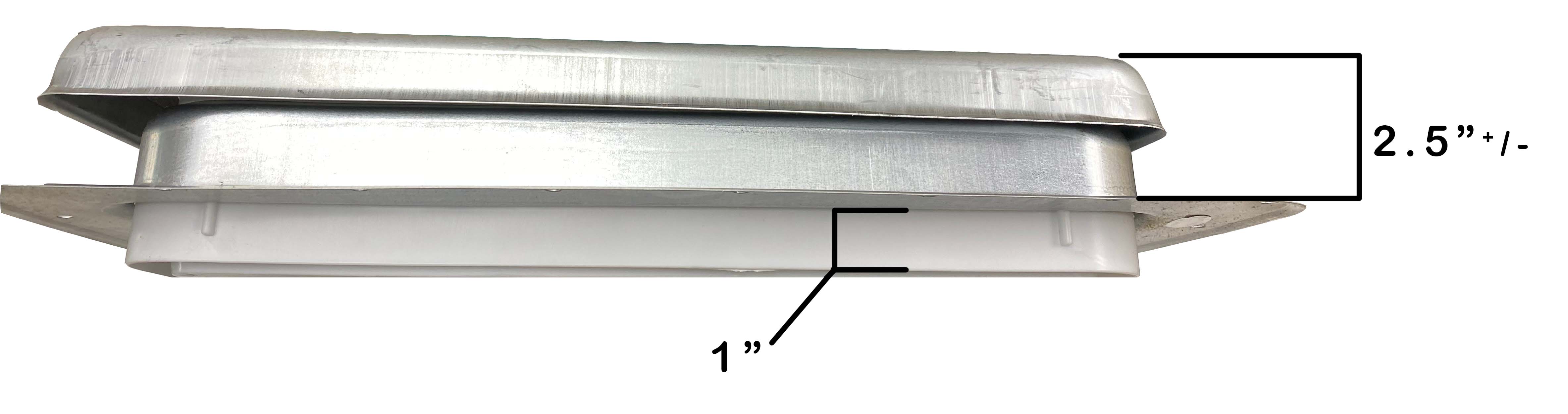 75111C Heng's 14" RV Roof Vent with Low Profile Metal Lid classAcustoms